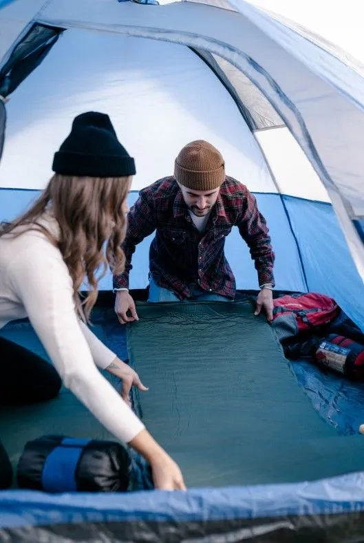 SELF INFLATING AIR MATTRESS -